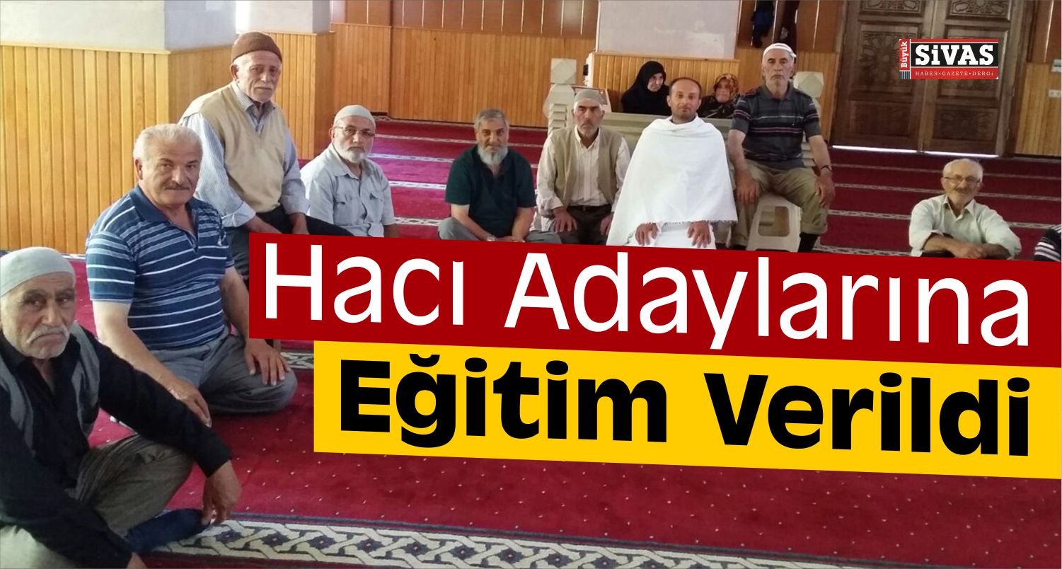 Hacı Adaylarına Eğitim Verildi
