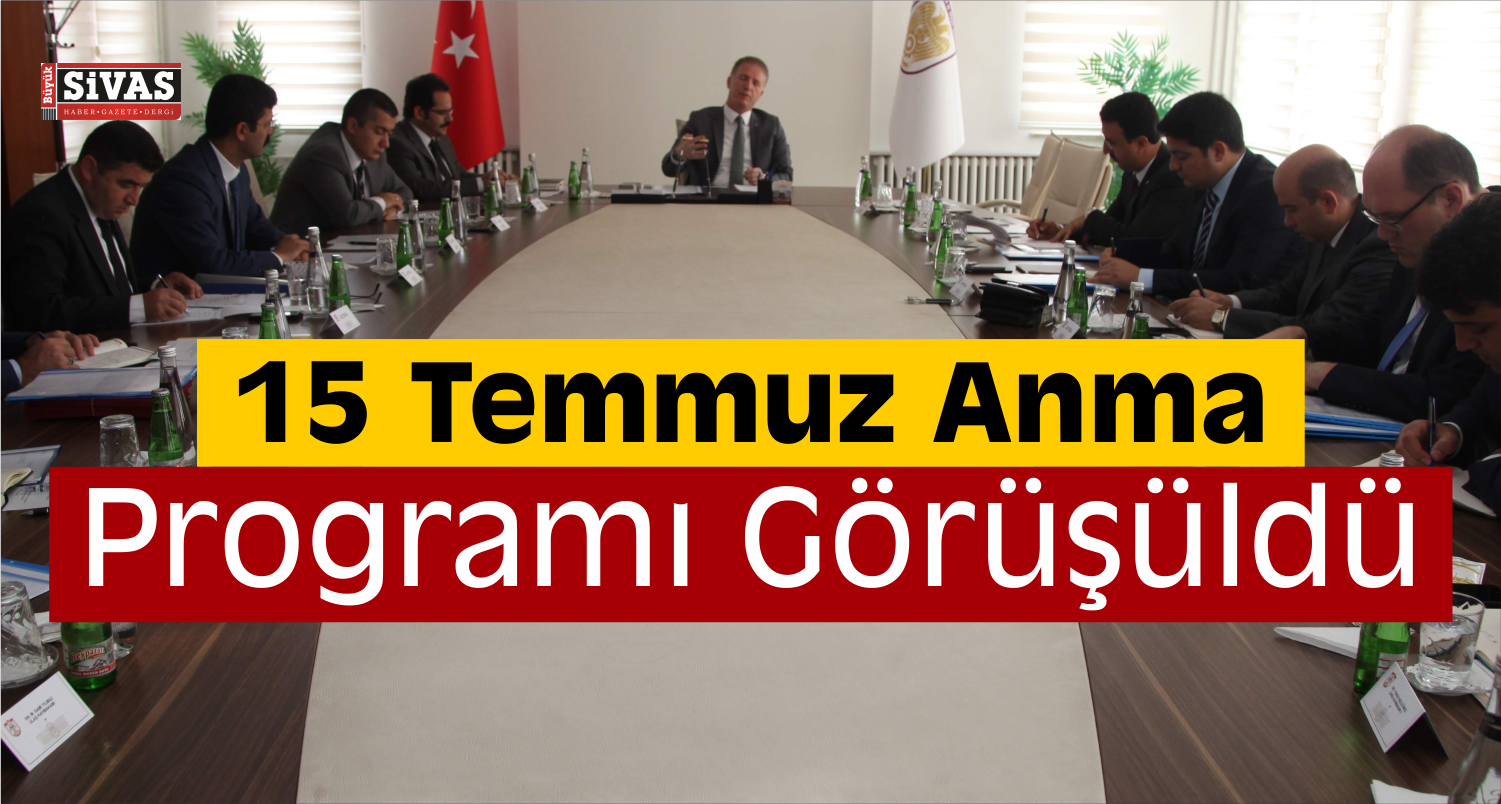 Kaymakamlar Toplantısı Gerçekleştirildi