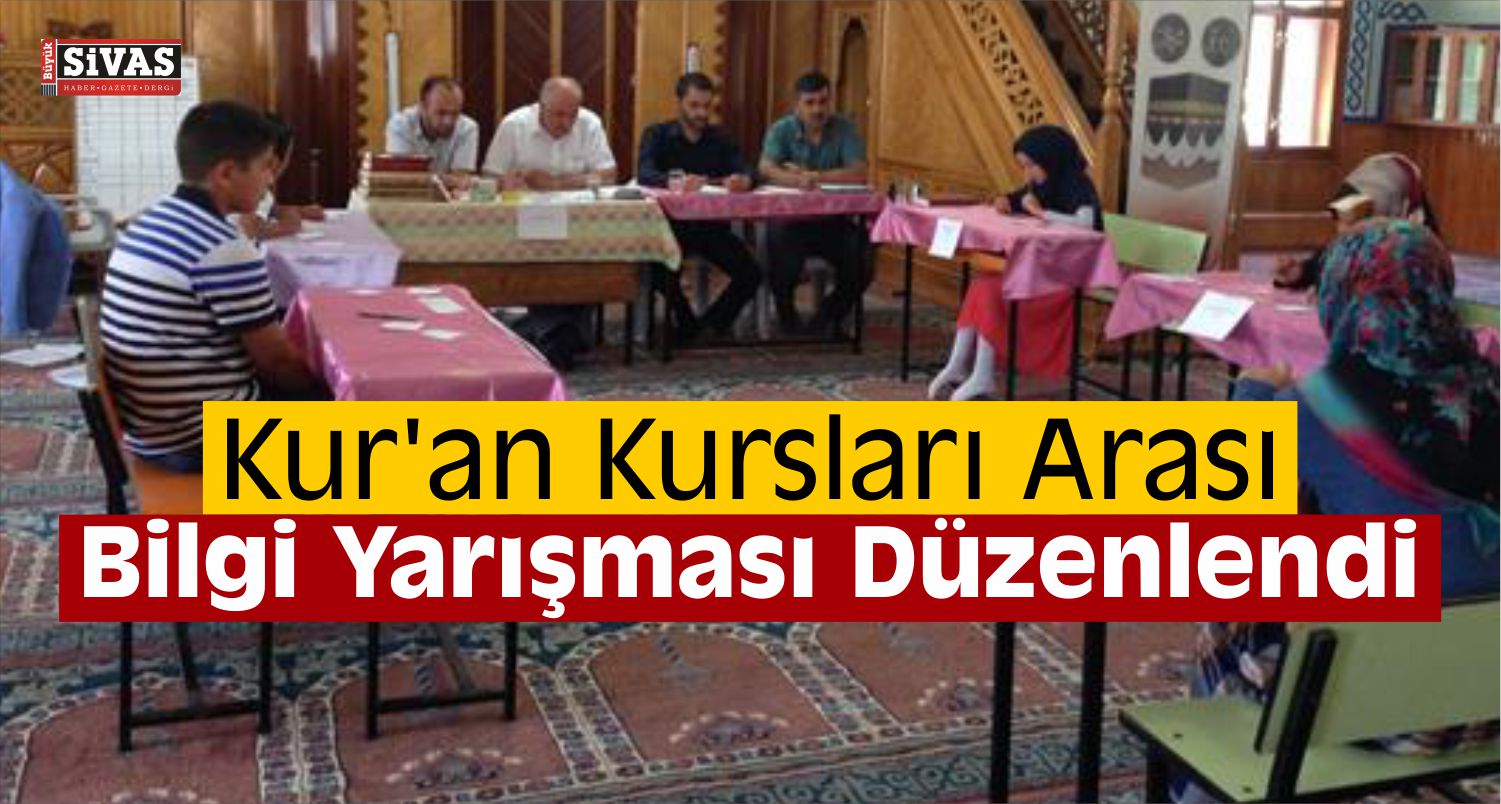 Ulaş’ta Kur’an Kursları Yarışacak