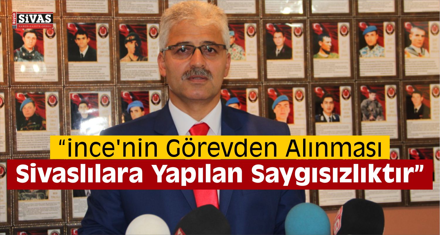 Serdar İnce’nin Görevinden Alınmasına Tepki