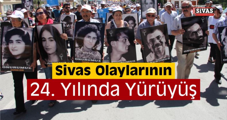 Sivas Olaylarının Yıldönümünde Yürüyüş