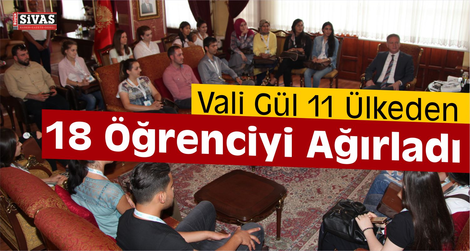 Sivas Valisi Gül’ün Misafirleri