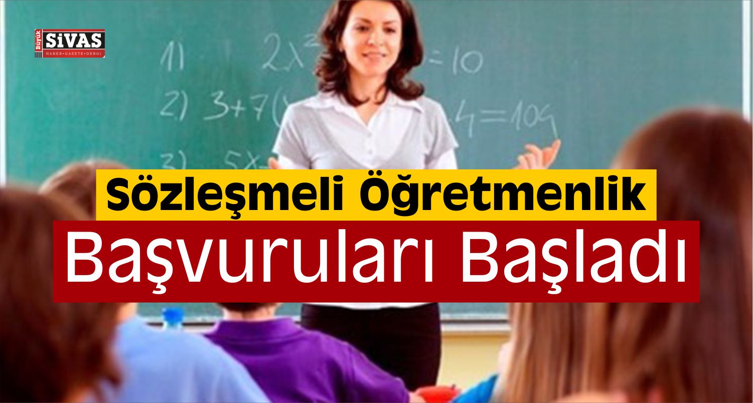 Sözleşmeli Öğretmenlik başvuruları