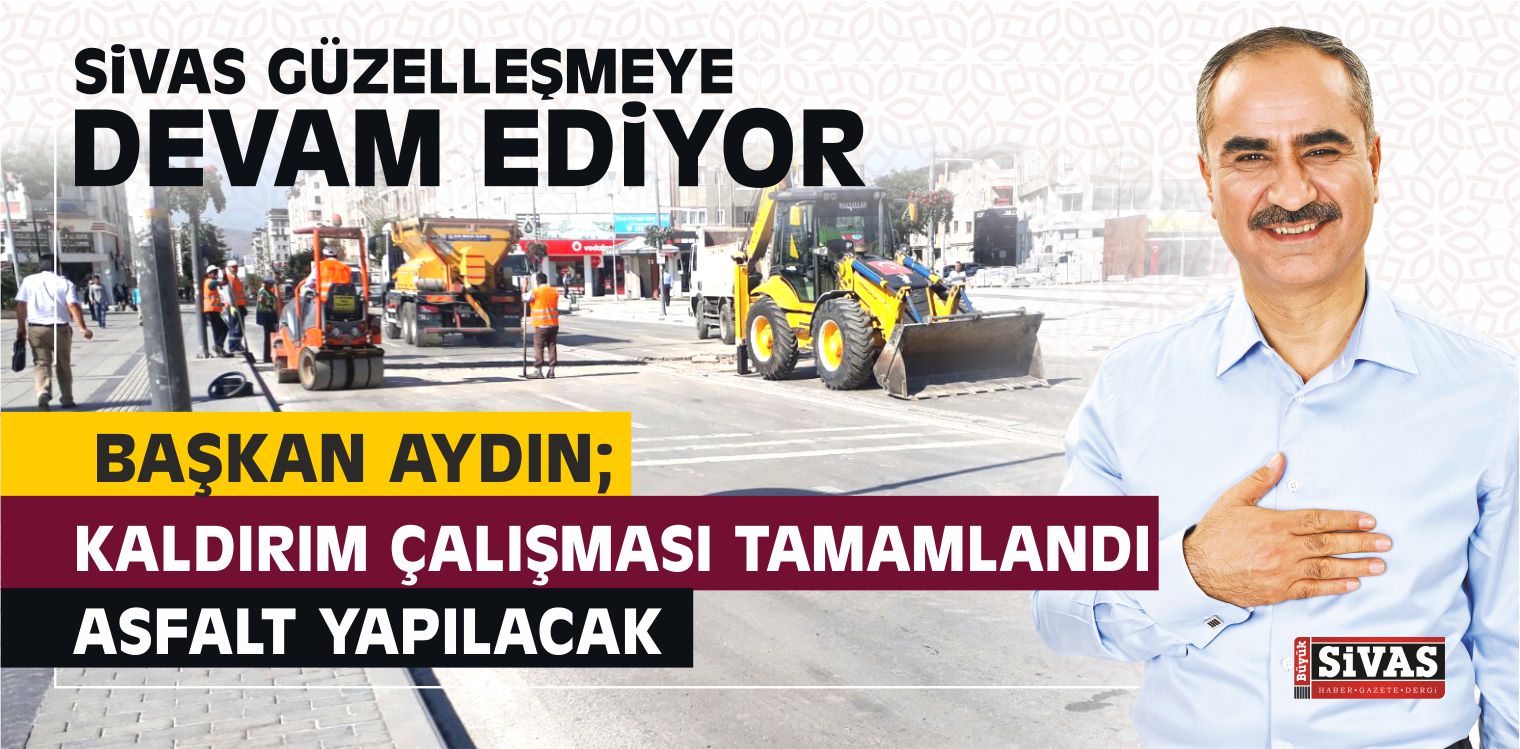 Başkan Aydın, Kaldırım ve Asfalt Çalışmaları Hakkında Bilgi Verdi