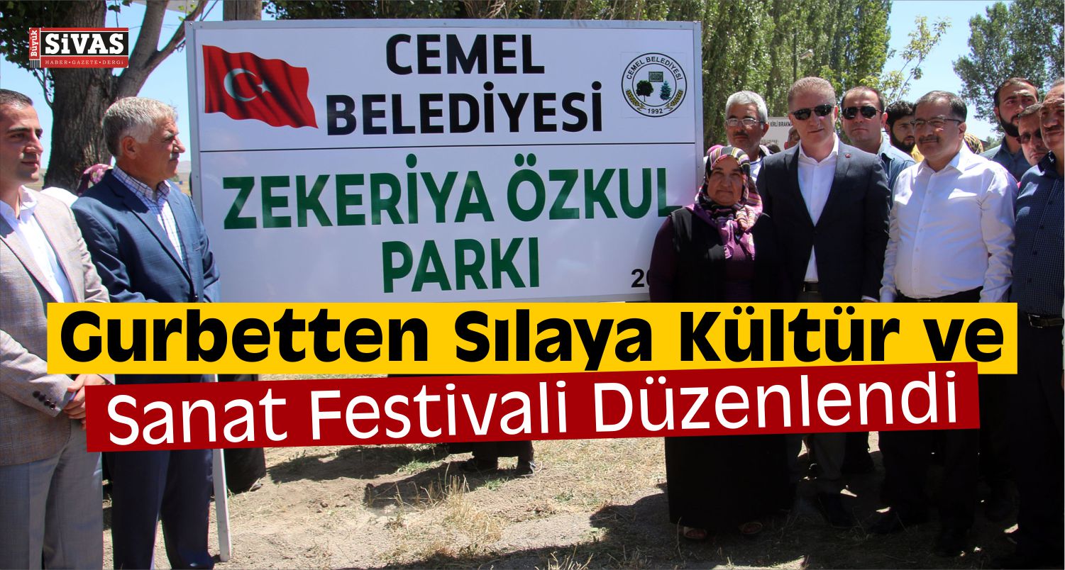 Sivas Valisi Gül, Festivale Katıldı
