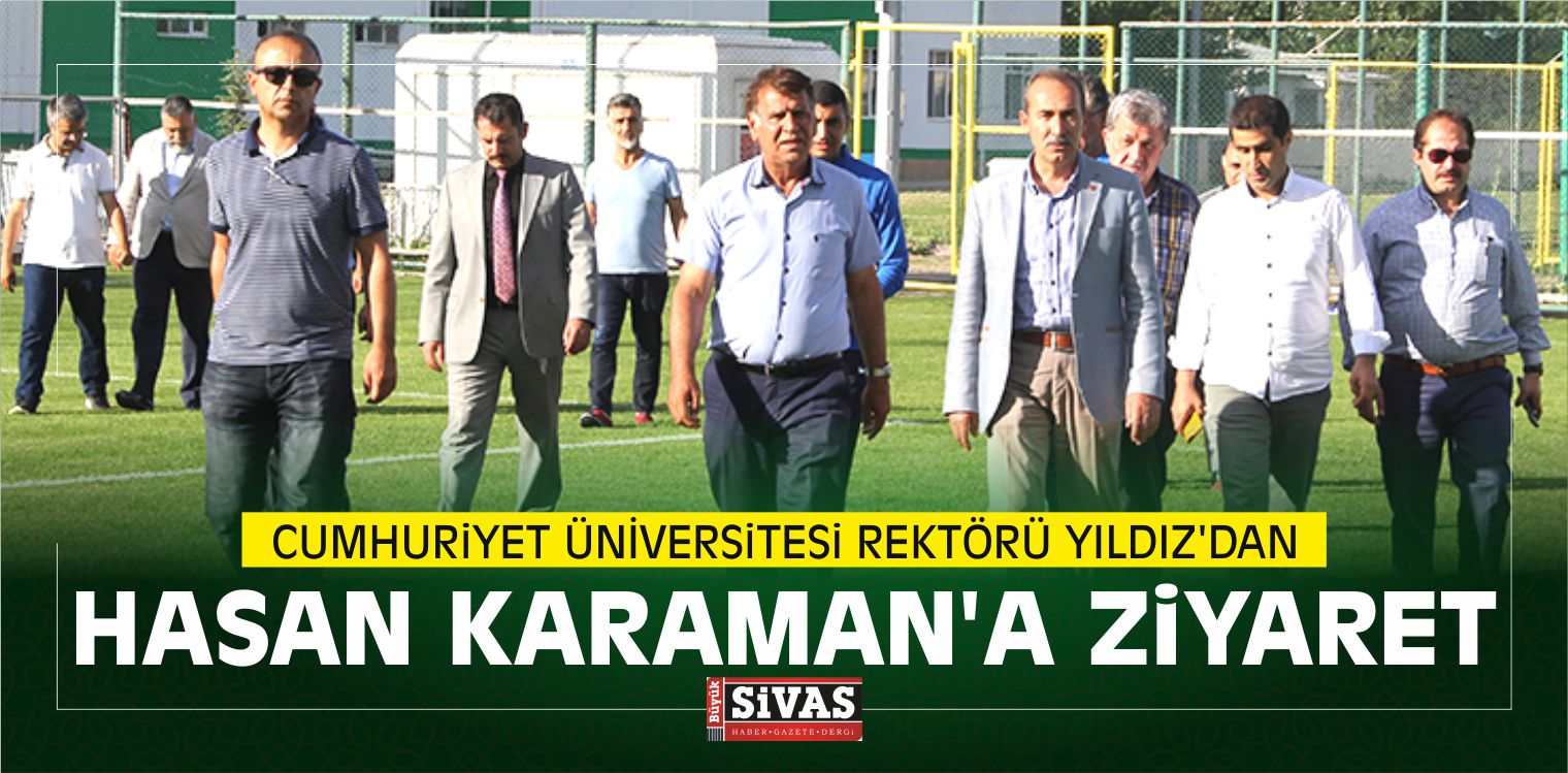 Cumhuriyet Üniversitesi Rektörü Yıldız’dan Karaman’a Ziyaret