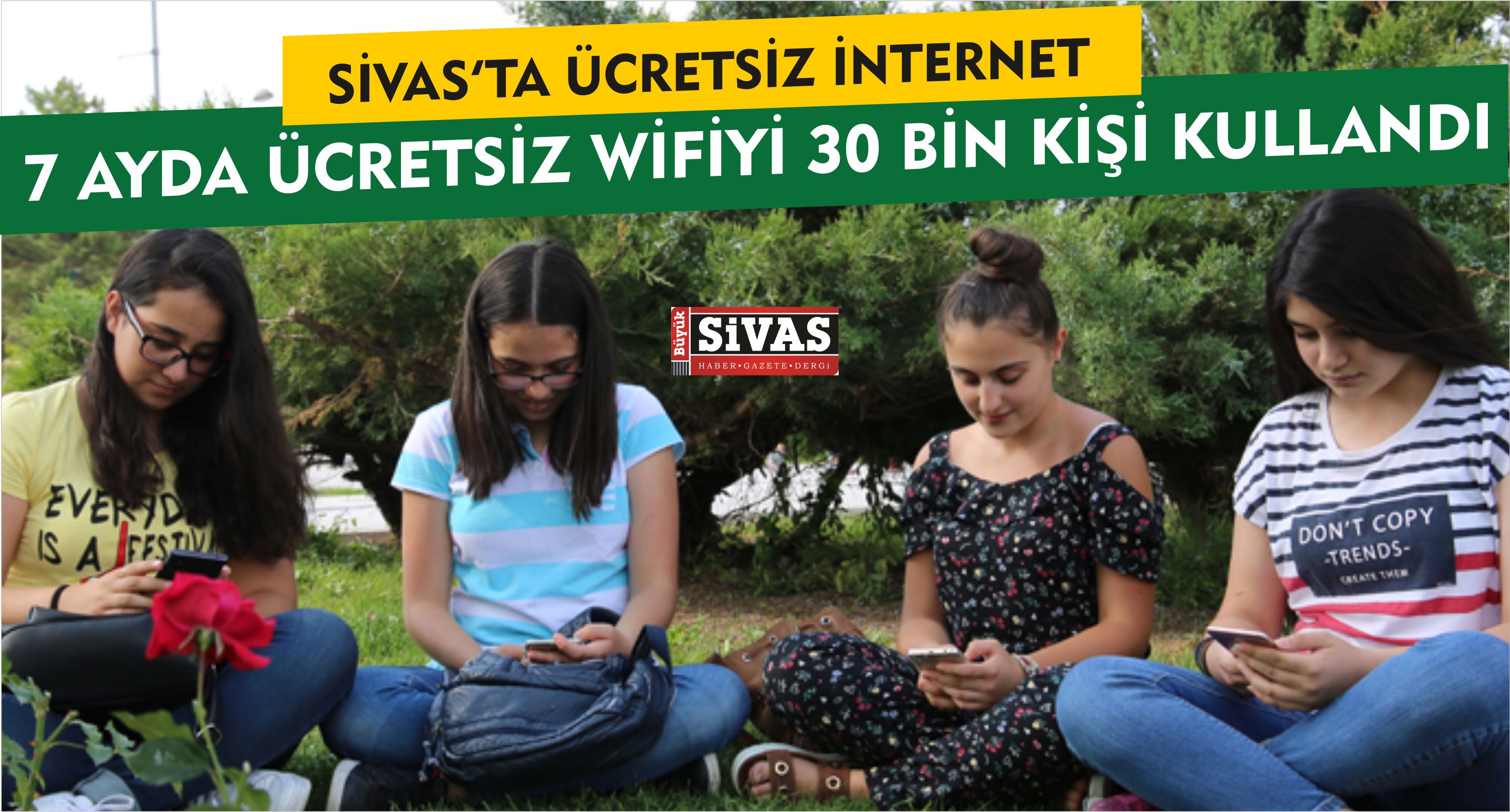 Sivas’ta Bedava internet Hizmet Devam Ediyor