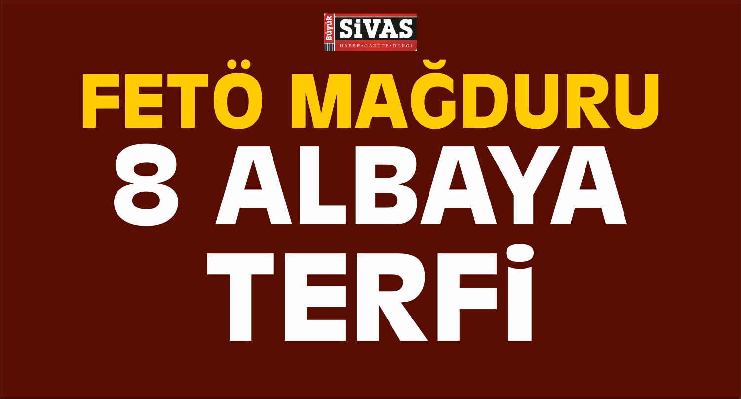 FETÖ Mağduru 8 Albayın Terfileri Yapıldı
