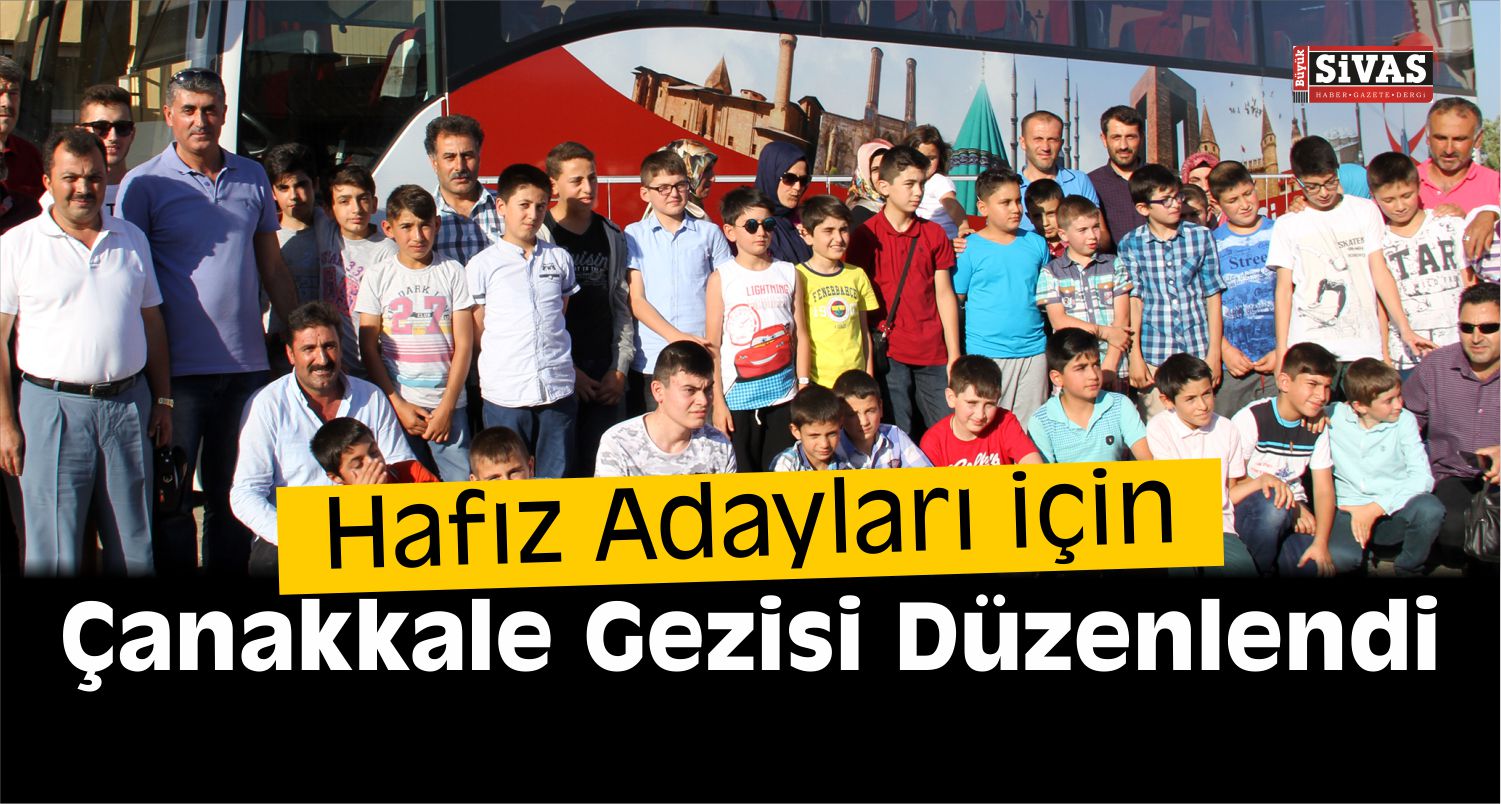 Hafız Adaylarına Çanakkale Gezisi