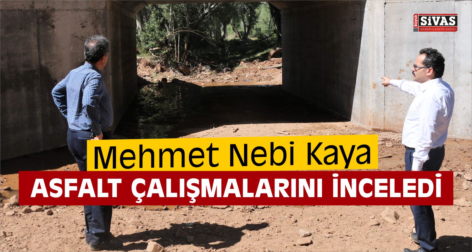 Sivas İl Özel İdaresinin Asfalt Çalışmaları