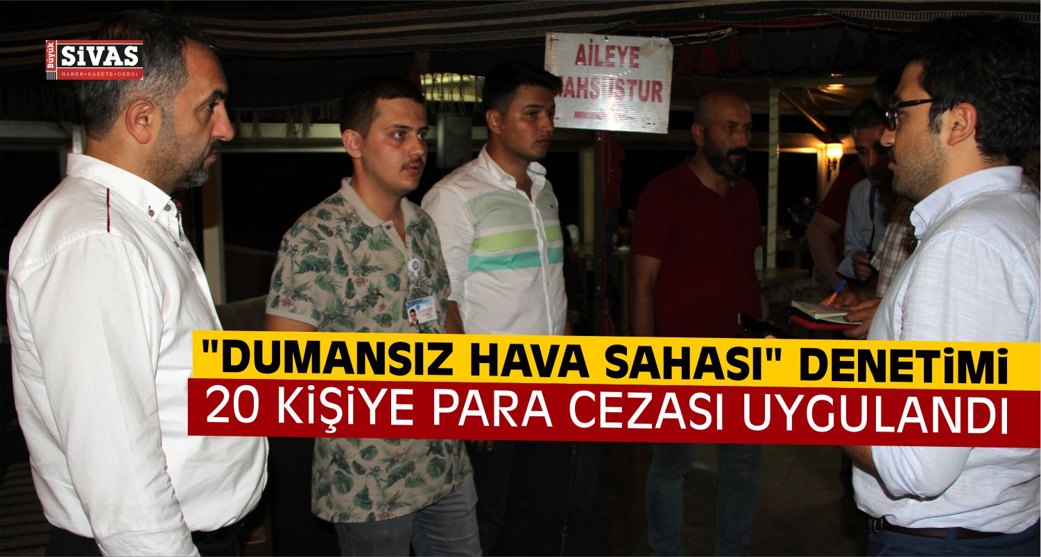 Suşehri’nde “Dumansız Hava Sahası” Denetimi