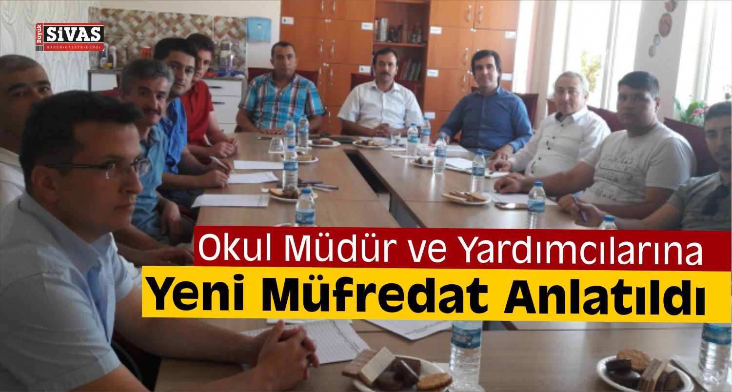 Ulaş’ta Yeni Müfredat Anlatıldı