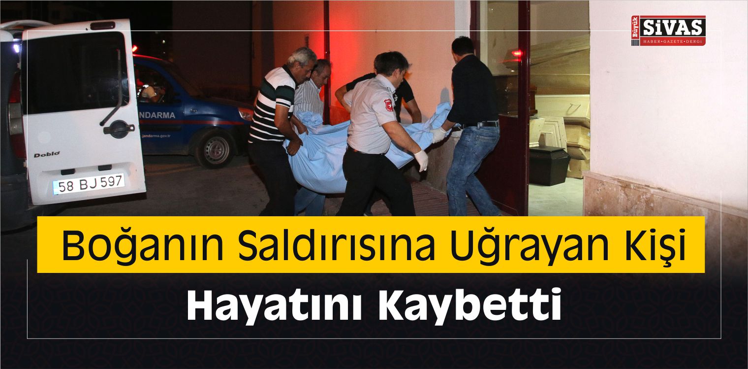 Boğanın Saldırısına Uğrayan Kişi Öldü