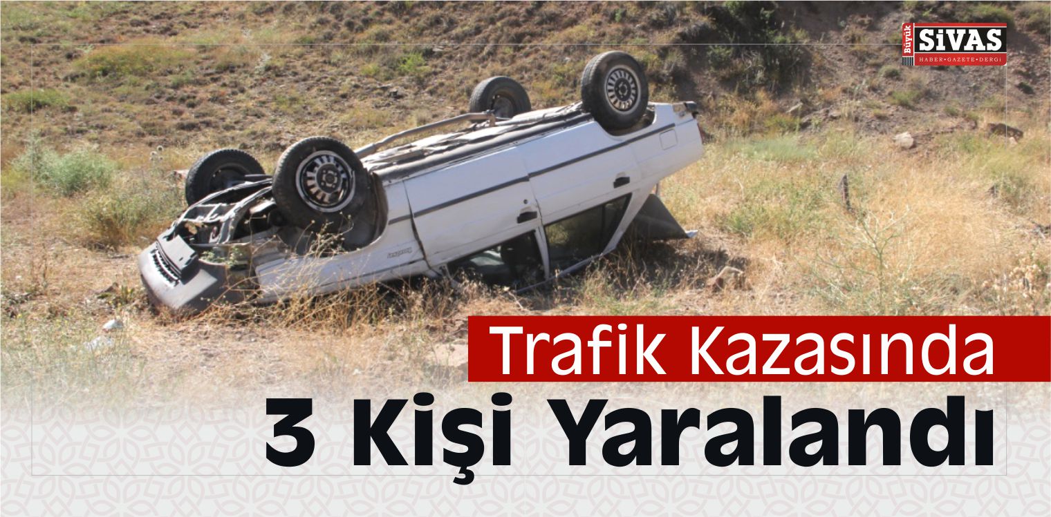 Mescitli Köyü Yakınlarında Trafik Kazasında 3 Kişi Yaralandı
