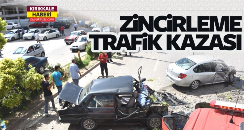 Kırıkkale’de Zincirleme Trafik Kazası: 5 Yaralı