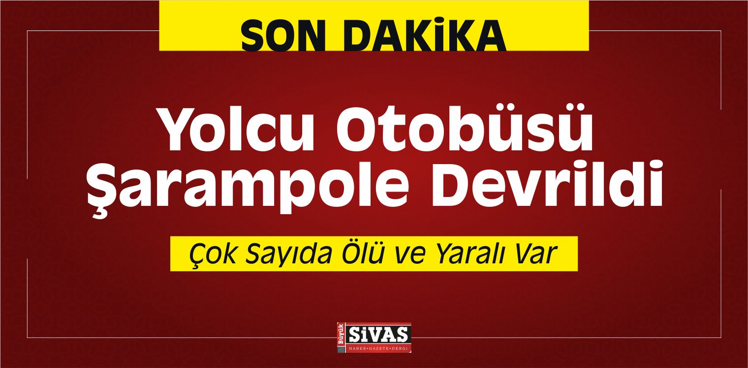 Yolcu Otobüsü Şarampole Devrildi