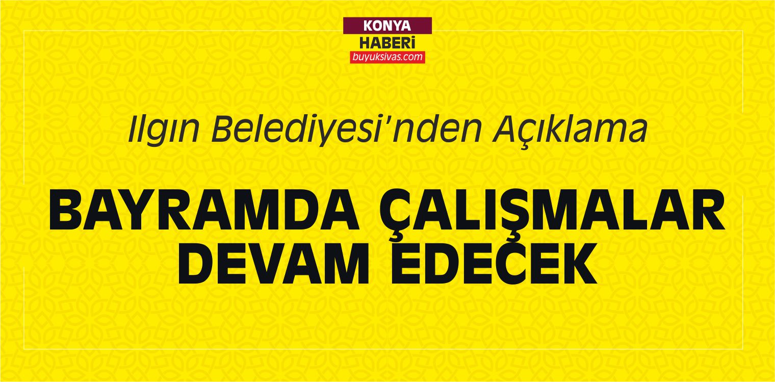 Ilgın Belediye Başkanı