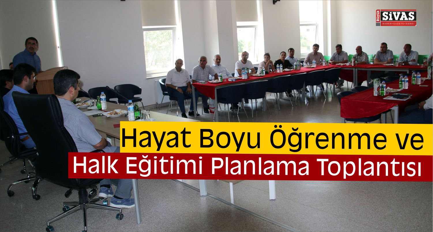 Şarkışla'da Eğitim Konulu Toplantı