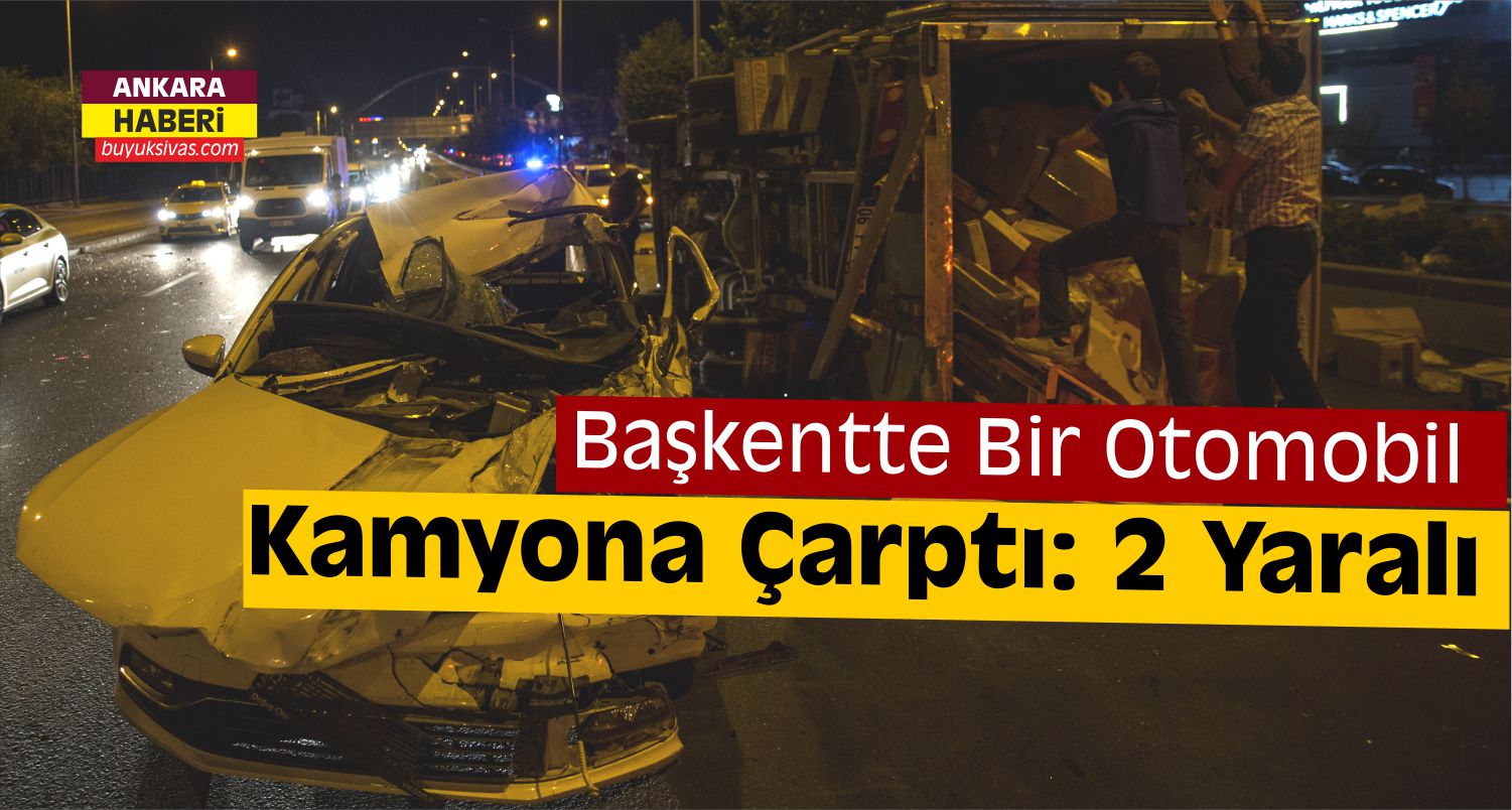 Ankara’da Trafik Kazası