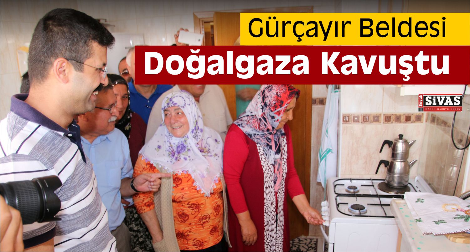 Gürçayır Beldesi Doğalgaza Kavuştu