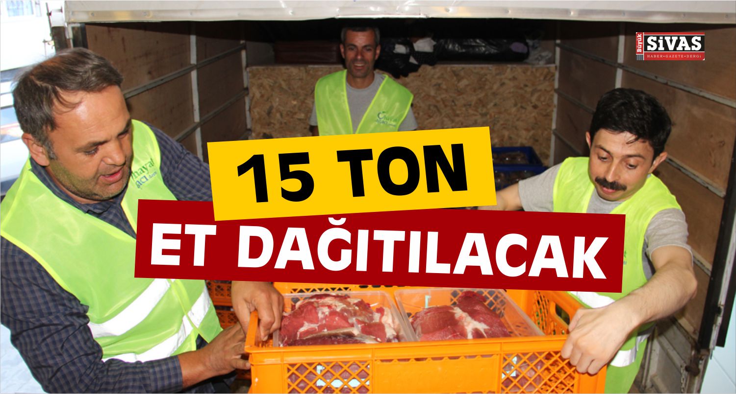 Hayat Ağacı Derneği 15 Ton Et Dağıtacak