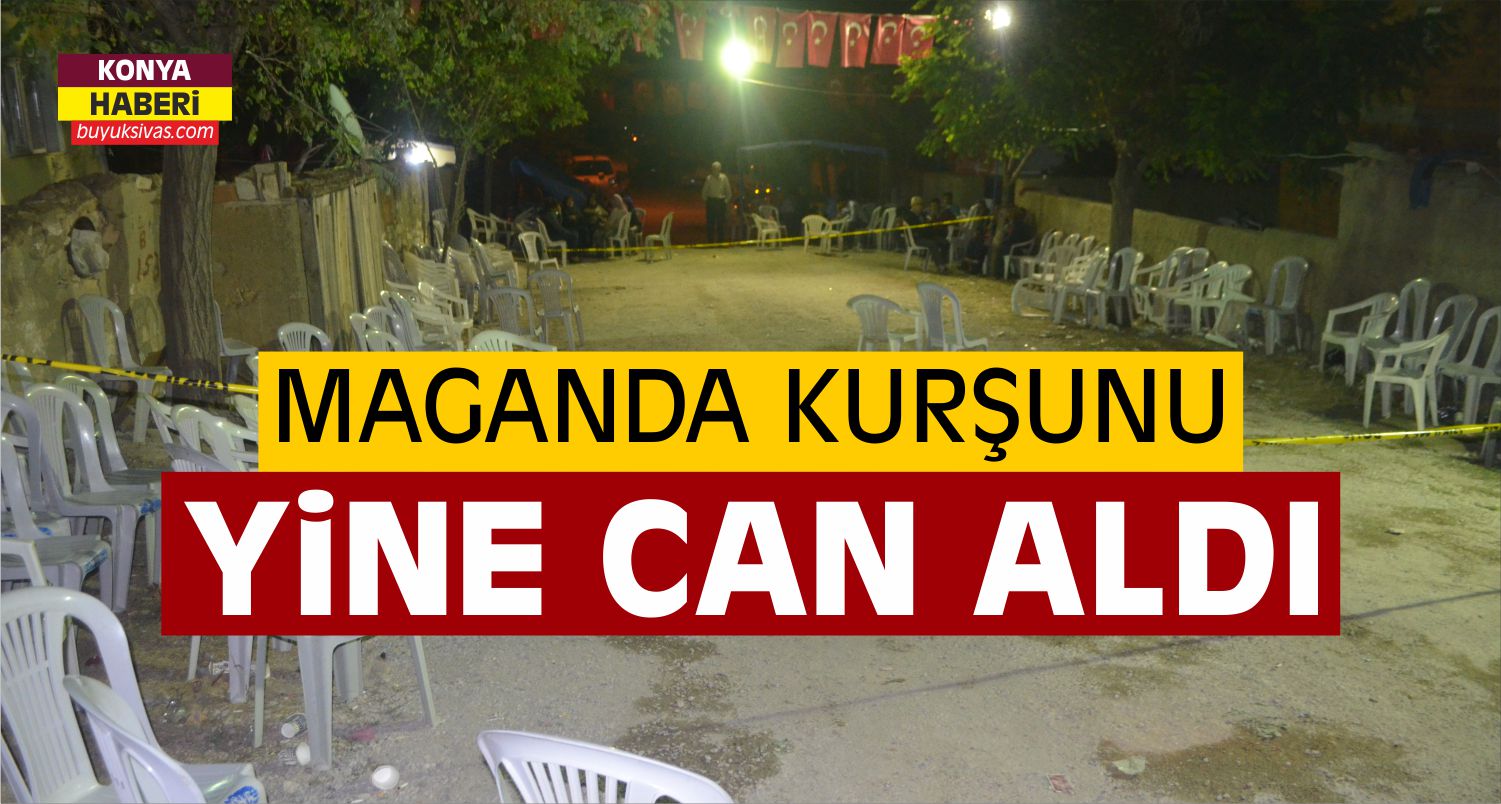Konya’da Düğünde Maganda Kurşunu: 1 Ölü
