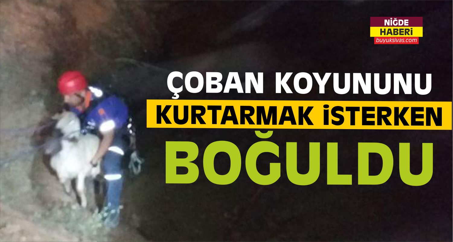 Niğde’de Sulama Havuzuna Düşen Koyunu Kurtarmak İsterken Boğuldu