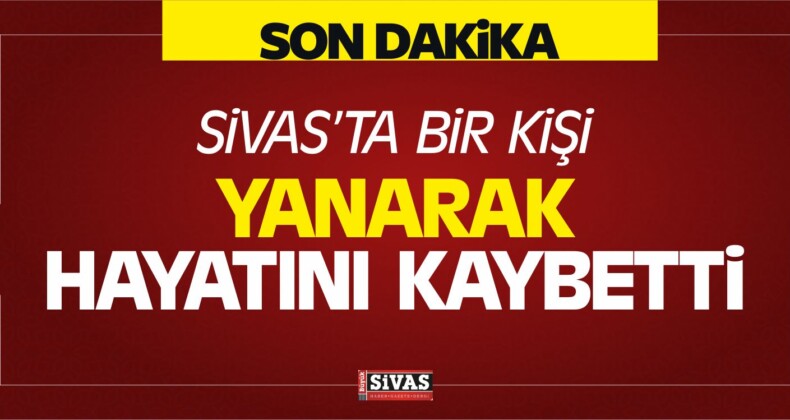 Bahçesindeki Kuru Otları Yakarken Yanarak Öldü