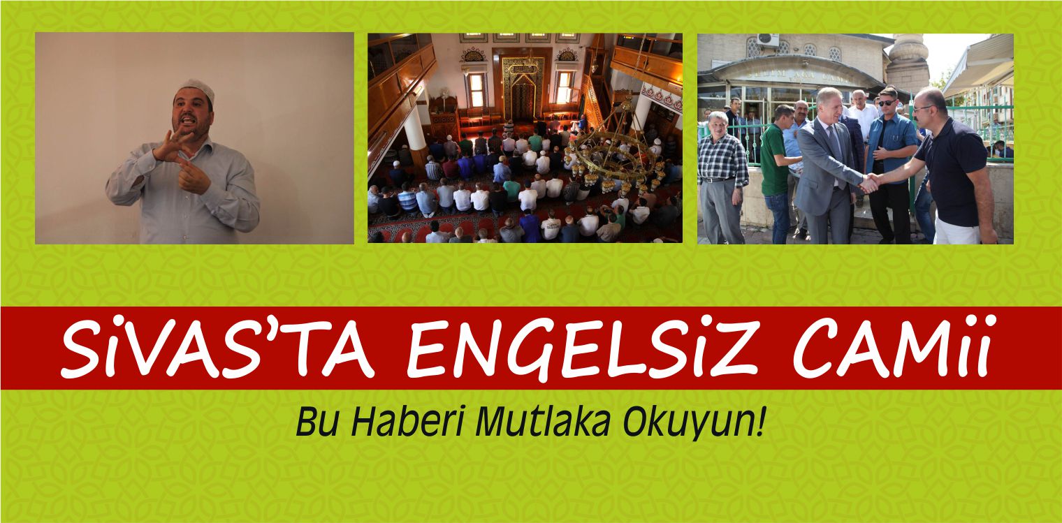 Engelsiz Cami ! Cuma Hutbesi İşaret Diliyle Engellilere Anlatılıyor