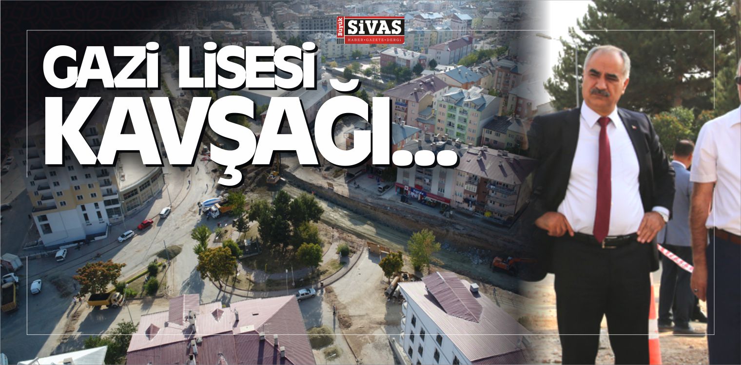 Gazi Lisesi Kavşağı’ndaki Alt Geçit Çalışması