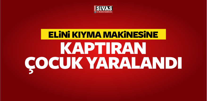 Elini Kıyma Makinesine