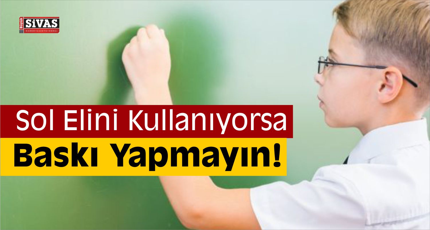 Çocuğunuz Sol Elini Kullanıyorsa Dikkat