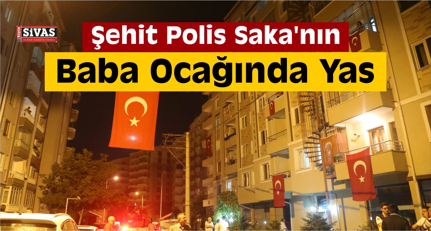 Şehit Ateşi Sivas'a Düştü