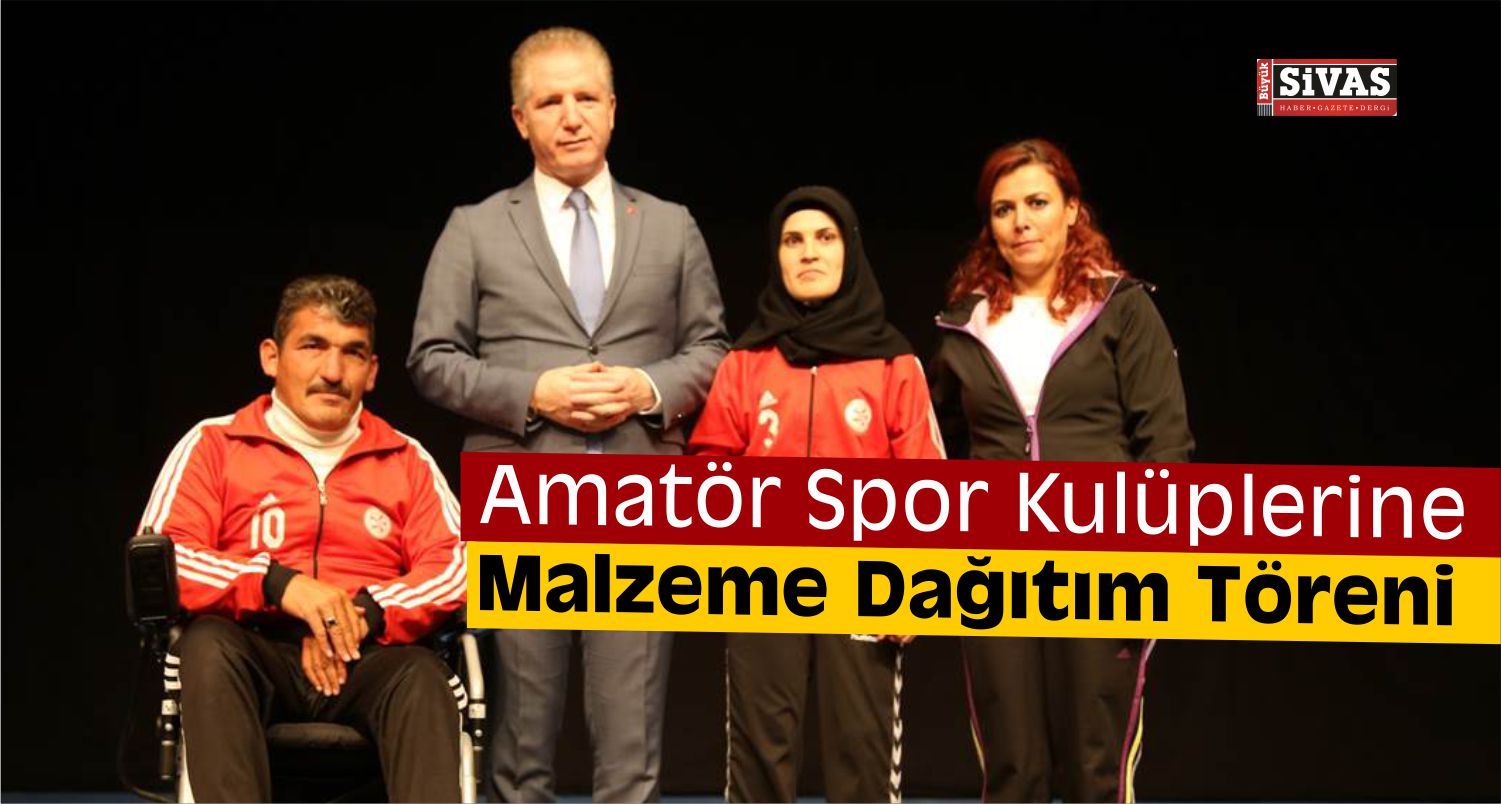 Amatör Spor Kulüplerine Malzeme Desteği