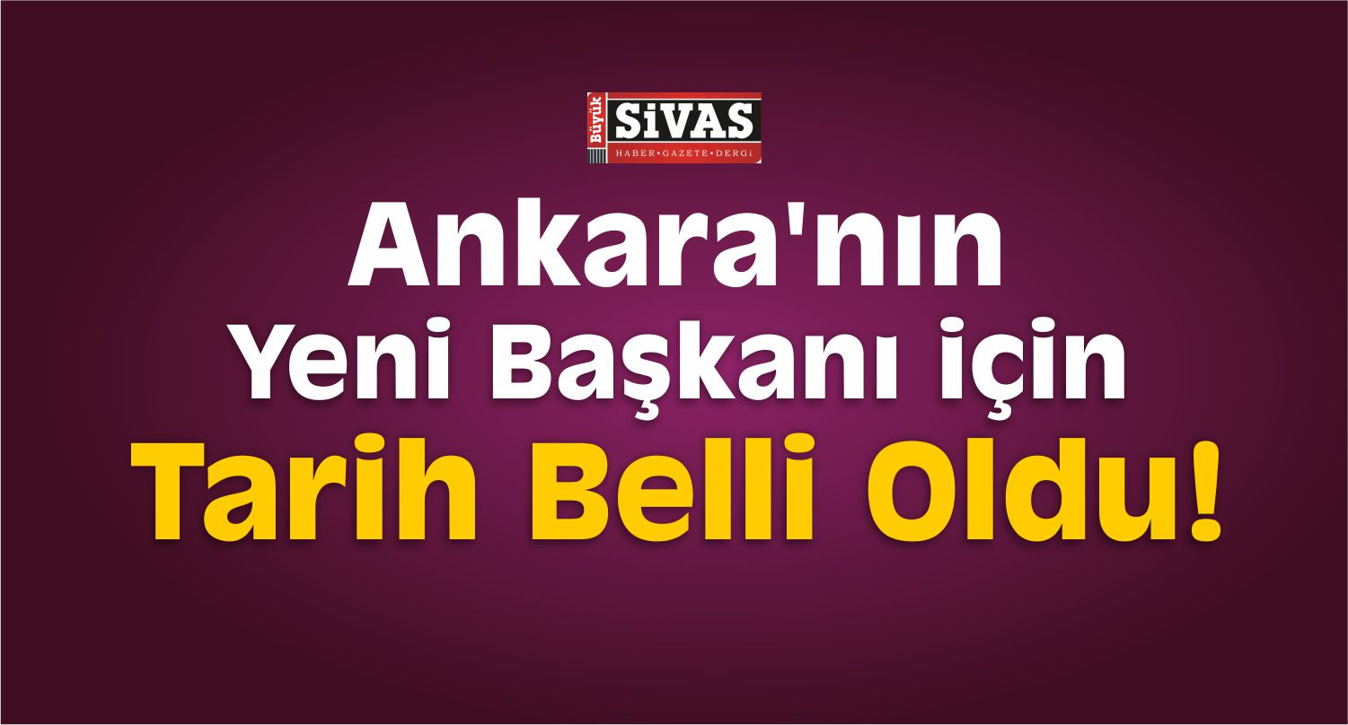 Ankara Yeni Belediye Başkanı