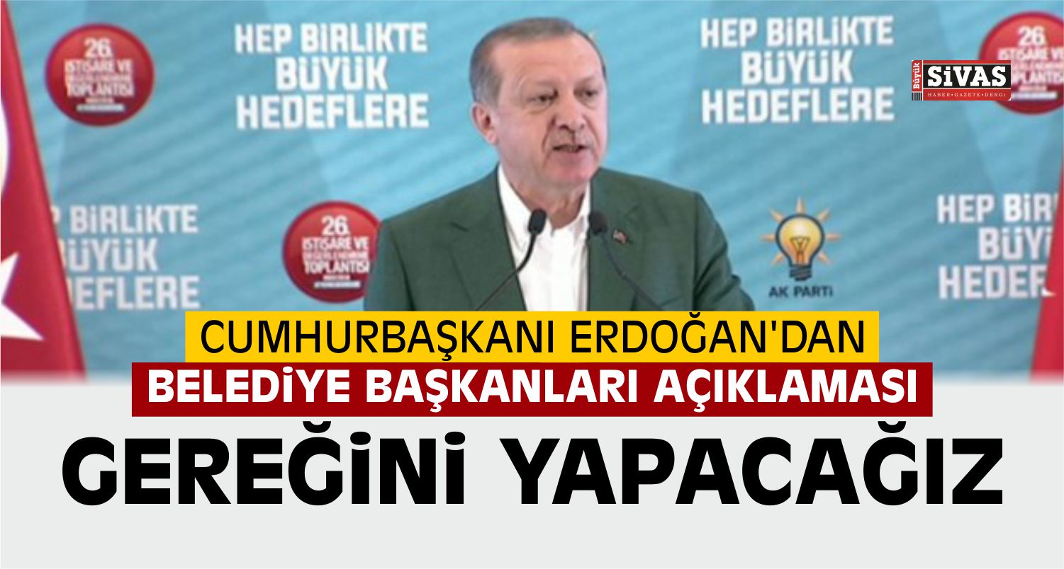 Cumhurbaşkanı Erdoğan AK Parti Kampında Konuşuyor