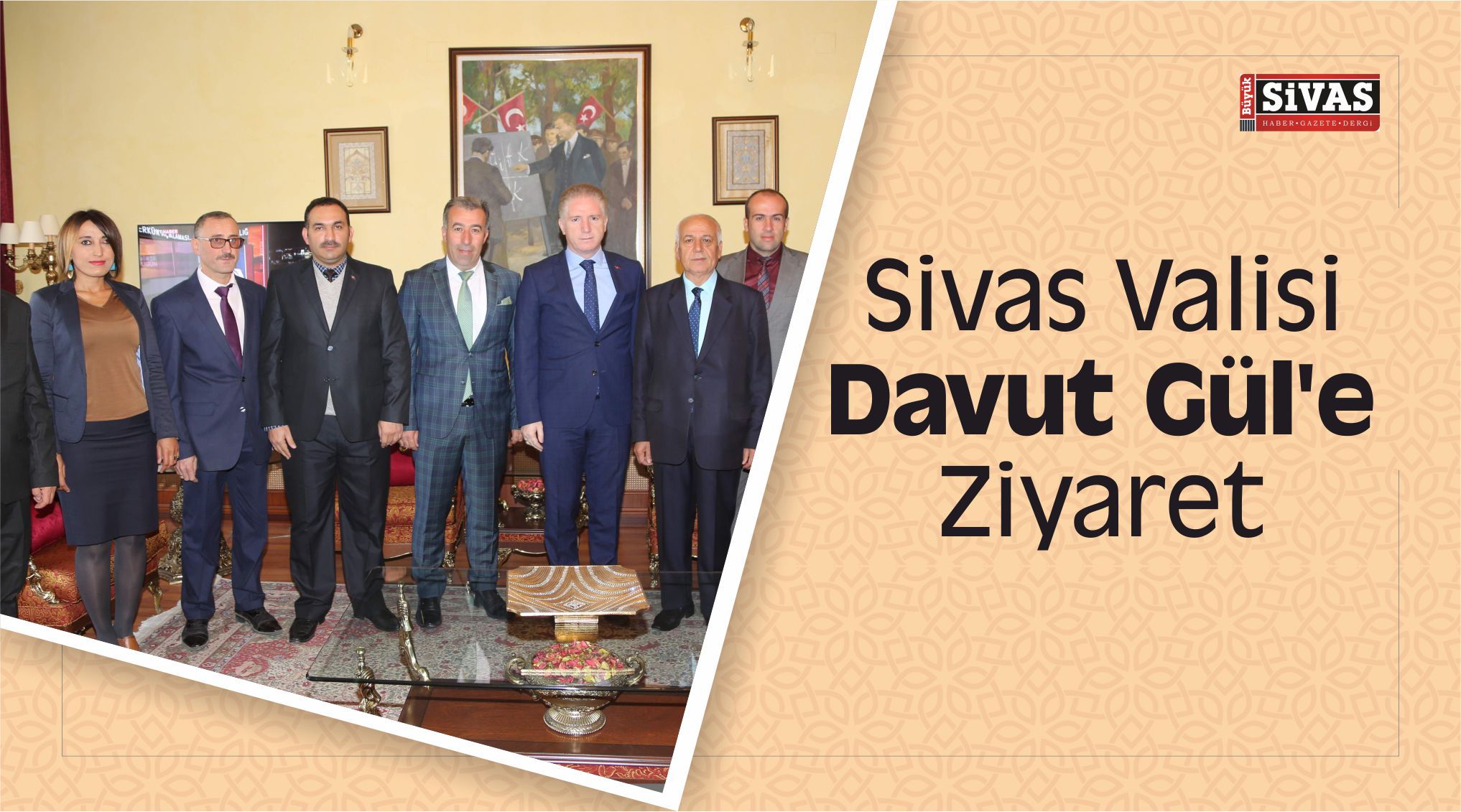Sivas Valisi Gül’e Ziyaret