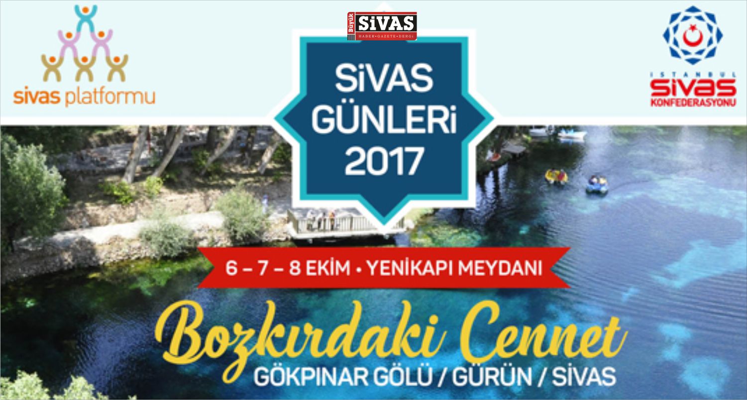 8.Geleneksel Sivas Günleri Yarın Başlıyor