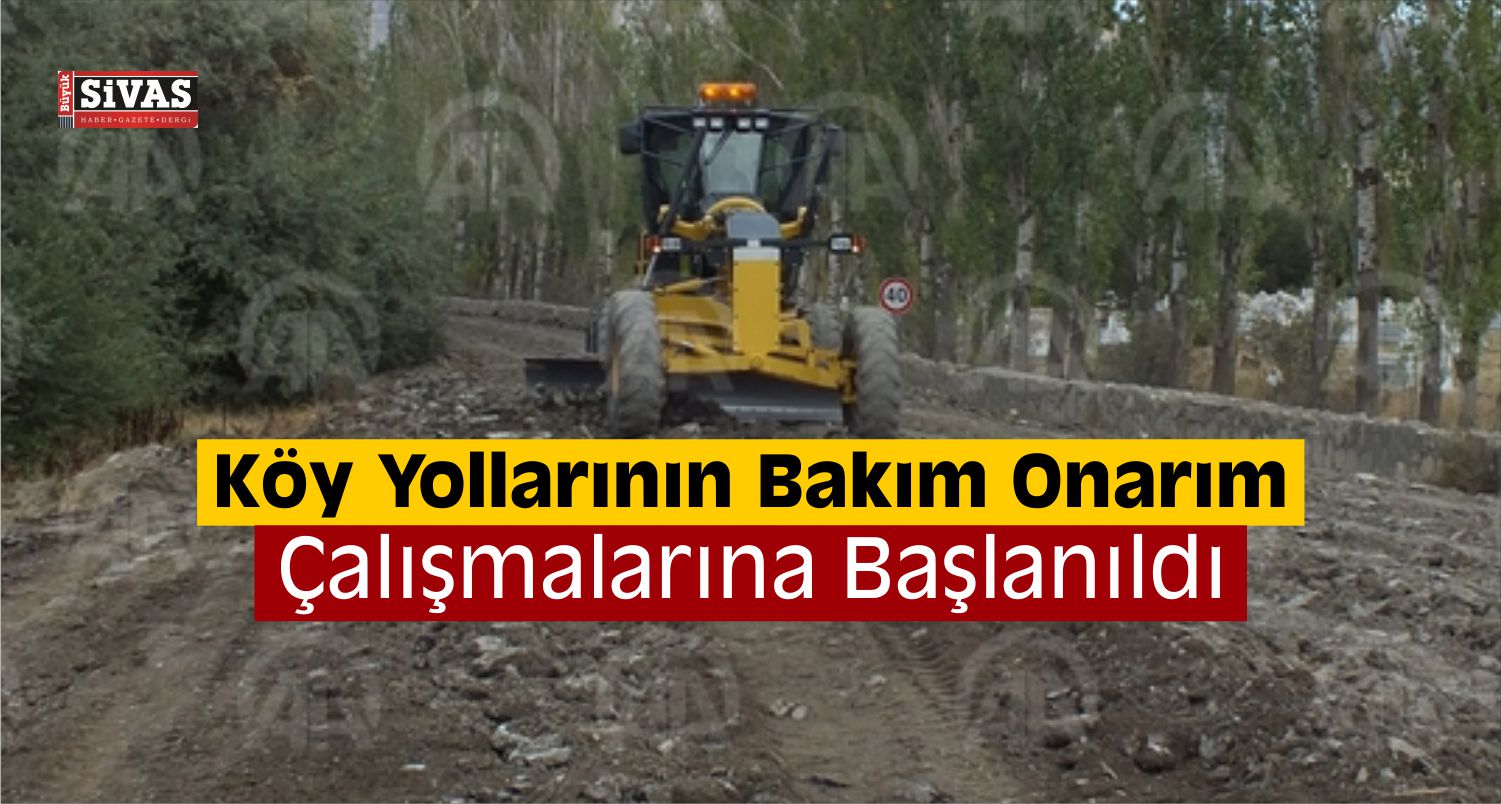 Ulaş’ta Köy Yolları Onarılıyor