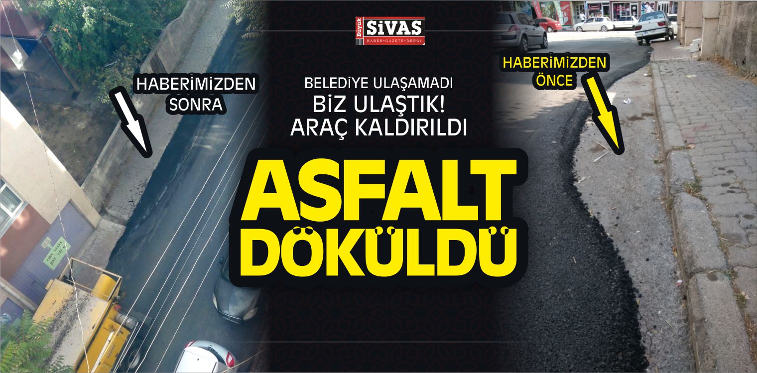 Altuntabak Mahallesindeki Yamalı Asfalt Krizi Çözüldü