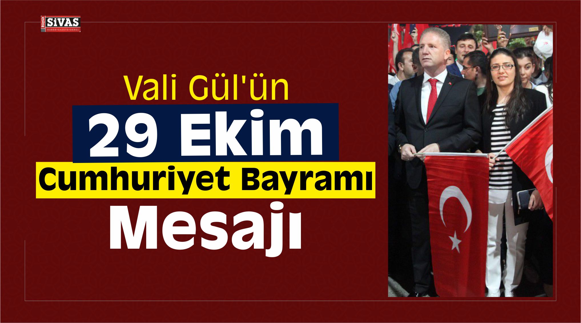 davut gül cumhuriyet bayramı mesajı