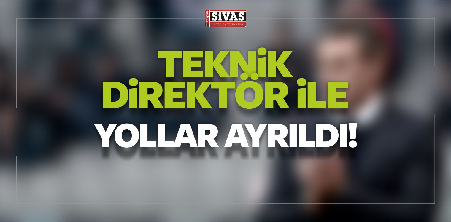 Teknik Direktör İle Yollar Ayrıldı! Resmi Açıklama Bekleniyor
