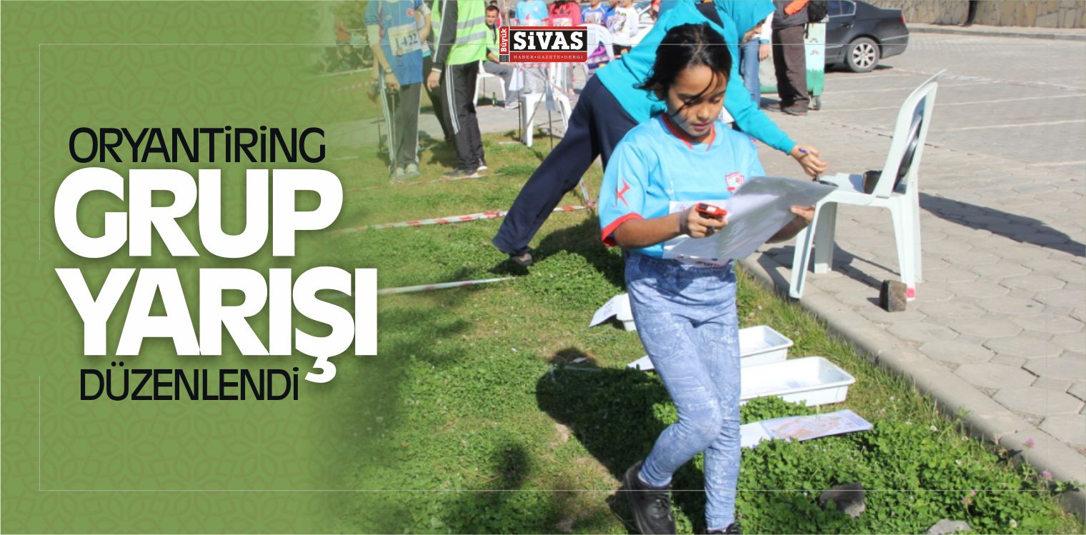 Sivas’ta Oryantiring Grup Yarışı Düzenlendi! 68 Sporcu Katıldı