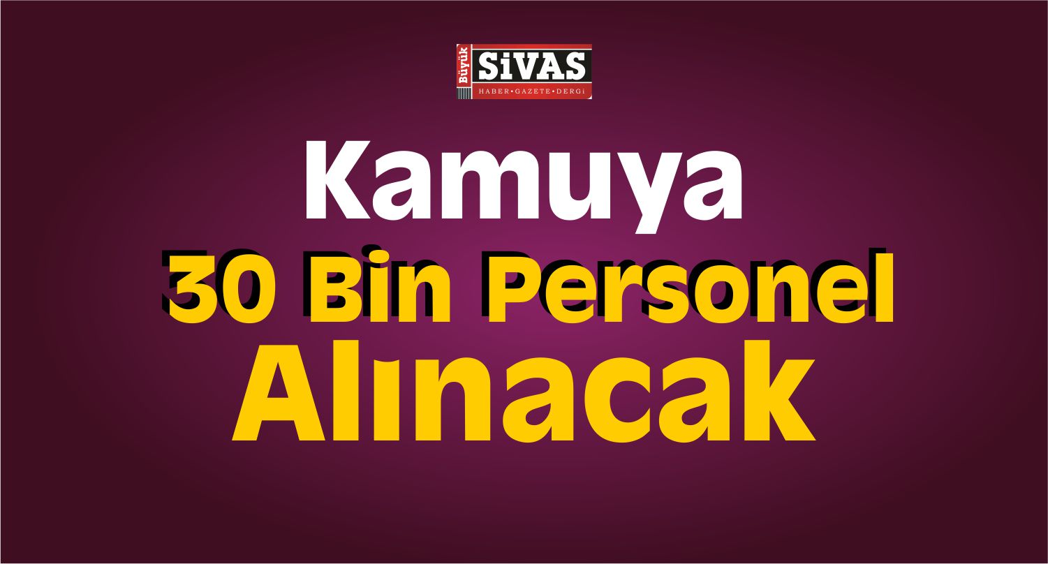 kamu personel alımı