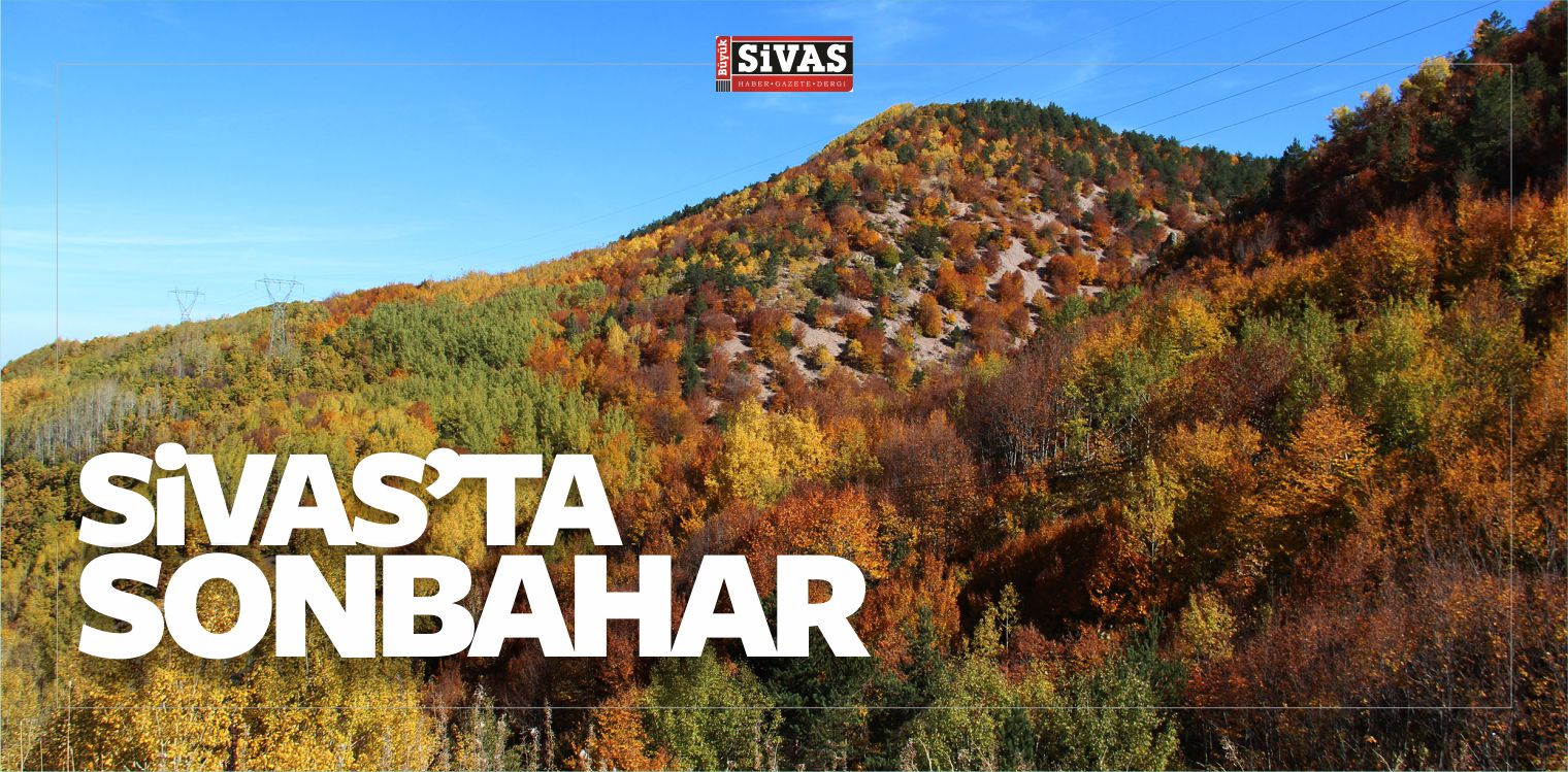 Suşehri ve Koyulhisar ilçelerinde Sonbahar Mevsimi