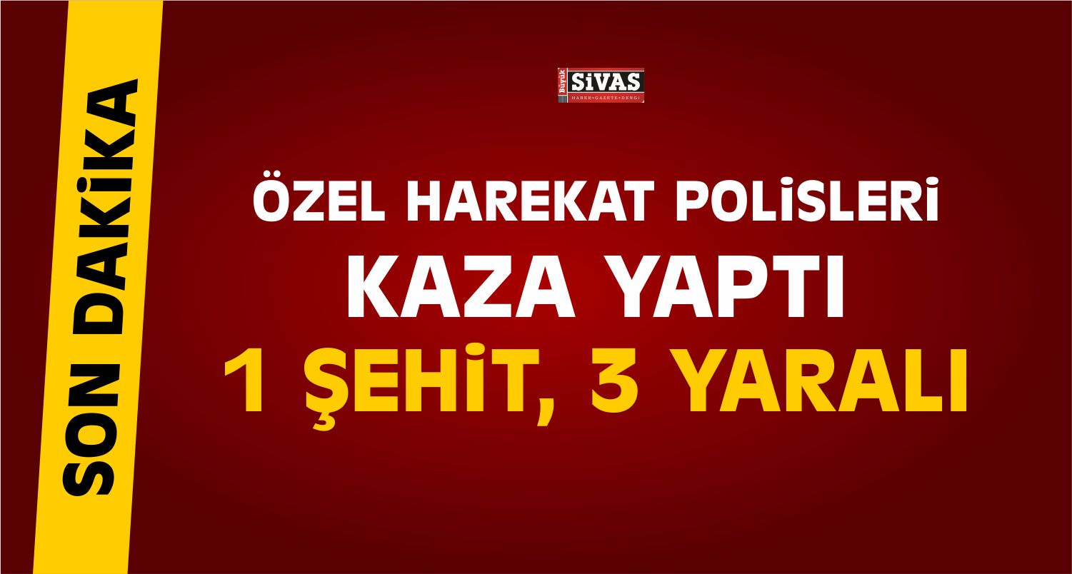 Özel Harekat Kaza Yaptı