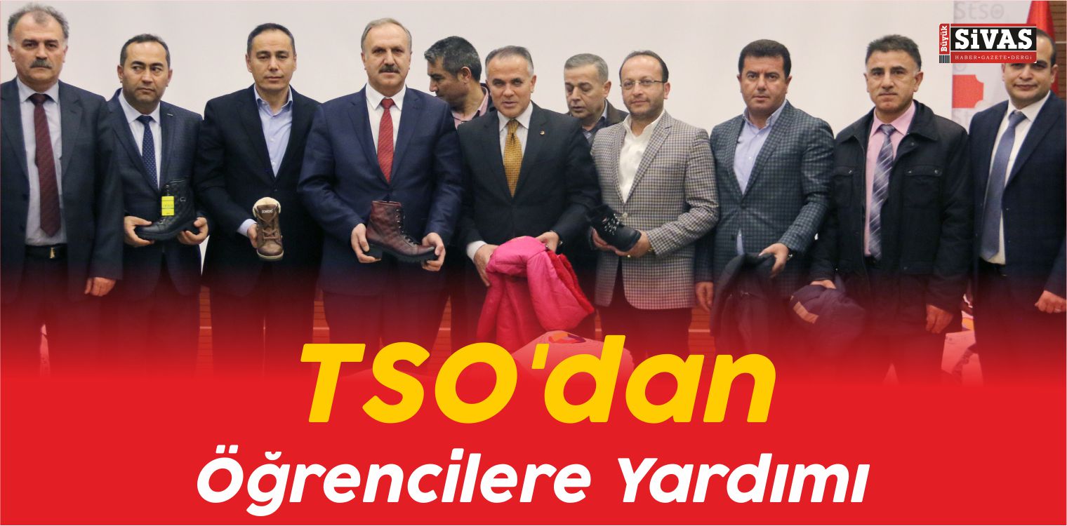 TSO’dan Öğrencilere Kaban Ve Ayakkabı Yardımı