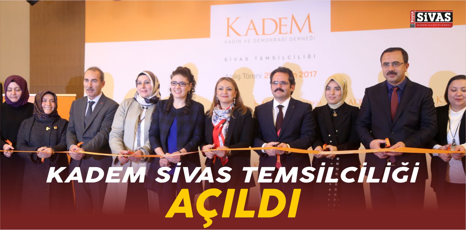 Kadın ve Demokrasi Derneği Sivas Temsilciliği Açıldı