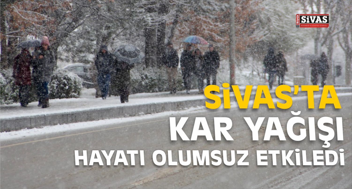Sivas Kar Yağışı