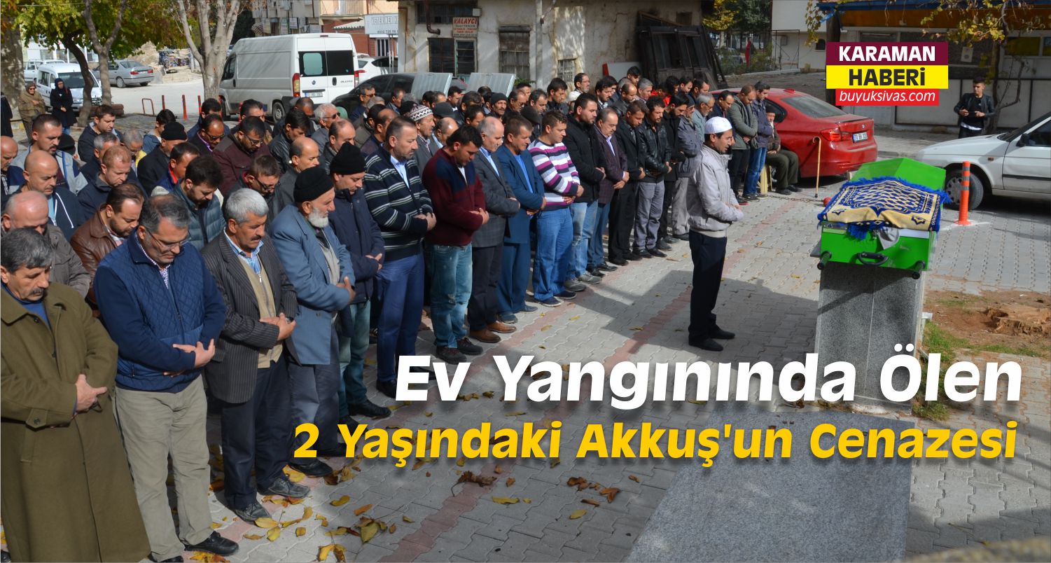 Karaman’daki Ev Yangını